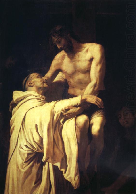 RIBALTA, Francisco Christ Embracing St.Bernard china oil painting image